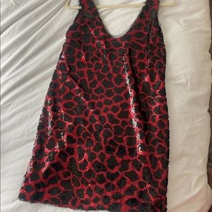 Zara sequin dress